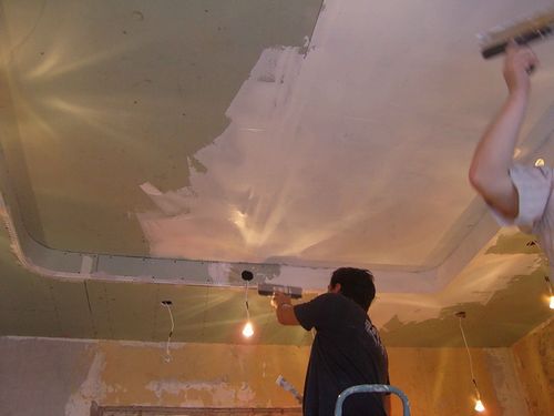 Ремонт потолков из гипсокартона своими руками,уроки от мастеров,фото, видео- инструкция