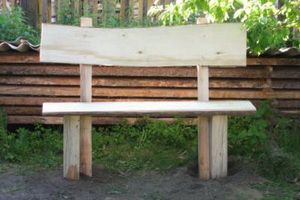 Садовая скамейка своими руками: фото и изготовление скамеек для беседки своими руками