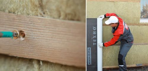 Сайдинг металлический под камень: технология облицовки цоколя дома пошагово