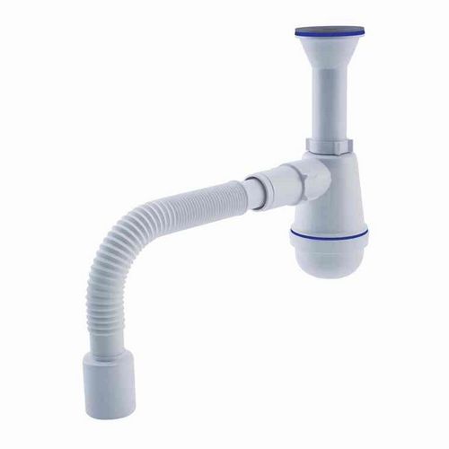 Сифон для раковины: слив в ванную комнату с переливом, сухой для воды, металлический и автоматический трубный