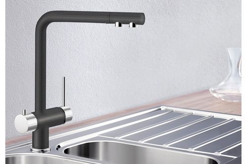 Смеситель для кухни под фильтр: комбинированный кран для воды 2 в 1 или с двумя изливами