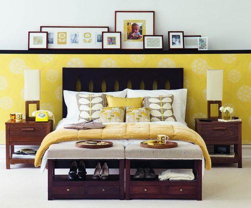 Сочетание цветов в интерьере спальни: фото дизайна в комнате, как сделать своими руками, видео в доме