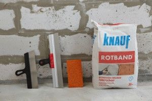 Сухие смеси и их применение для штукатурки стен