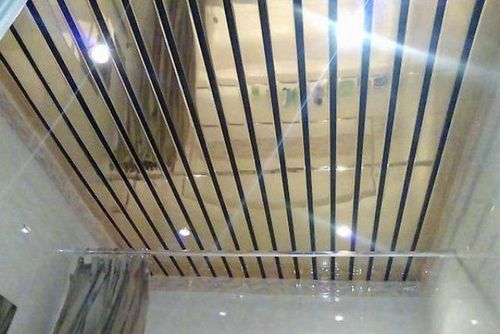 Типы подвесных реечных панелей для потолка