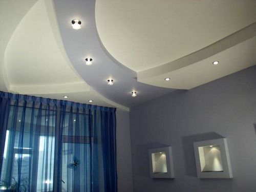 Точечные светильники для гипсокартонных потолков: виды, монтаж