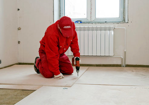 Укладка линолеума своими руками: на деревянный и бетонный пол