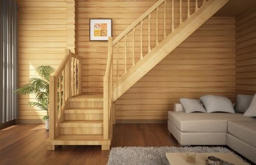 Установка лестниц деревянных: элементы конструкции