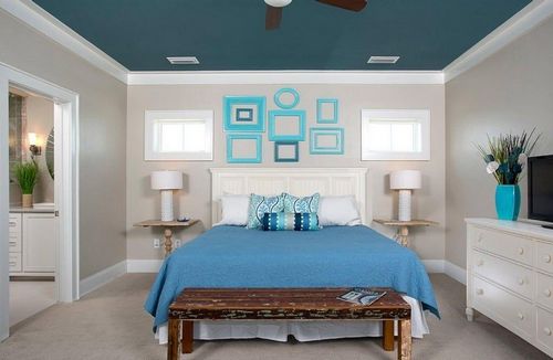 В какой цвет покрасить спальню фото: стены и краски, дизайн и варианты, структурный валик