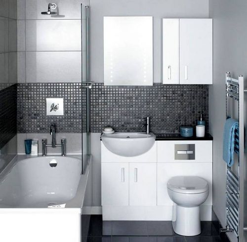 Ванная комната: дизайн, фото для маленькой ванны и планировка