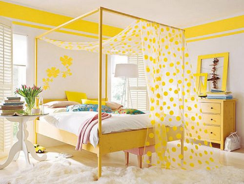 Желтая спальня (85 фото): желтый цвет в интерьере, узкая спальня в темно-желтых и оранжевых тонах, идеи дизайна