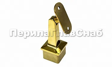 Наконечник 40х40 мм штырь, под золото (AISI 304) Фk222-88 купить в Москве