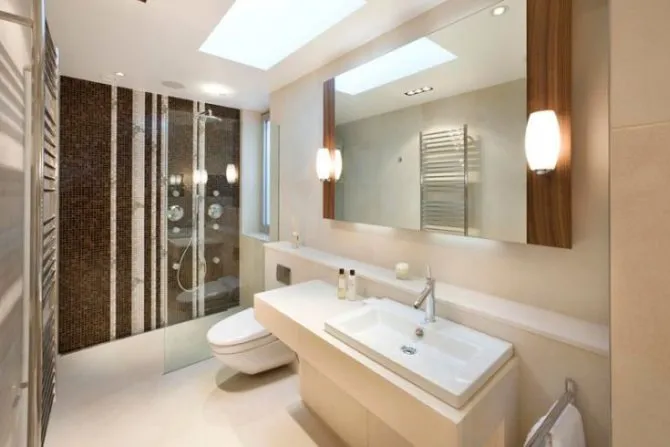 ( 138 фото) Дизайн ванной комнаты совмещённой с туалетом