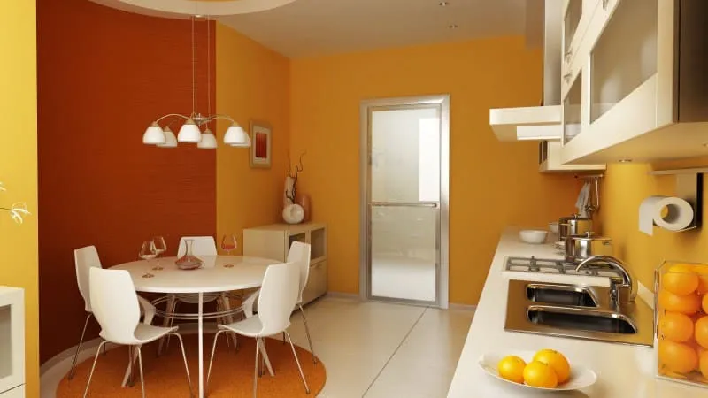 Как покрасить стены на кухне – технология и варианты дизайна