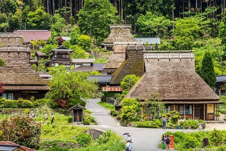 Современная деревня в Японии